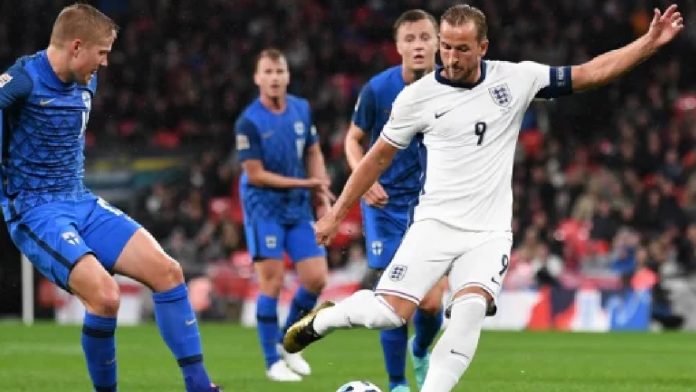 Harry Kane celebrates his 100th cap with a brace as England defeats Finland