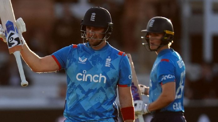 Liam Livingstone makes a remarkable half-century as England dominate Australia with a 186-run victory