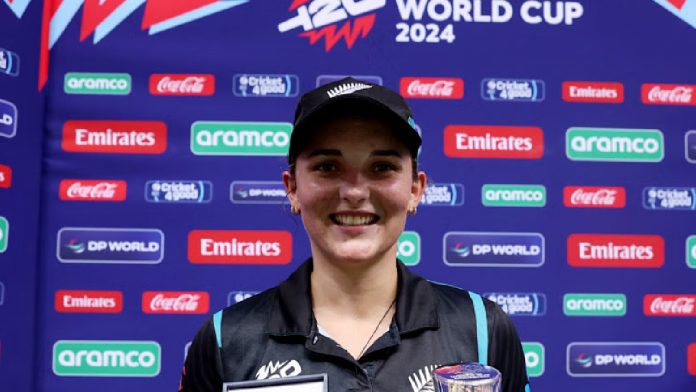 Amelia Kerr, the winner of the women's world cup, thanks 