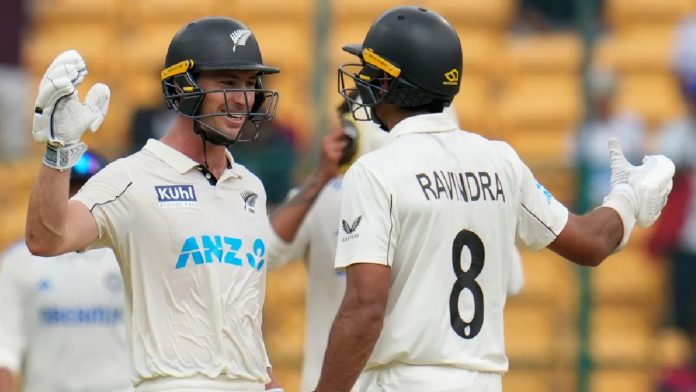 New Zealand triumphs in Bengaluru by eight wickets led by Rachin Ravindra