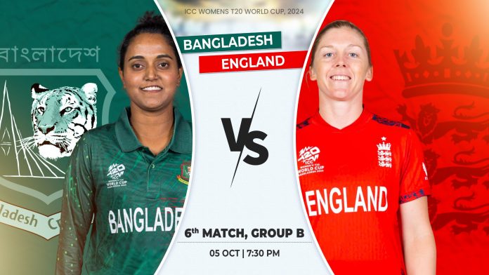 ICC Womens T20 World Cup, 2024, Bangladesh Women vs England Women, 6th Match, Group B Prediction, Pitch Report, Playing XI