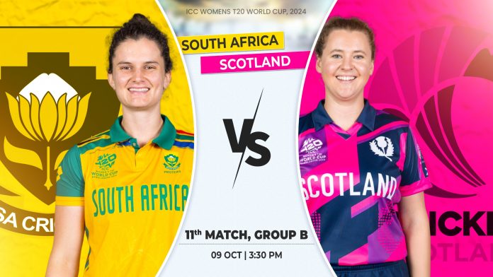 ICC Womens T20 World Cup, 2024: South Africa Women vs Scotland Women, 11th Match, Group B, Prediction, Pitch Report, Playing XI