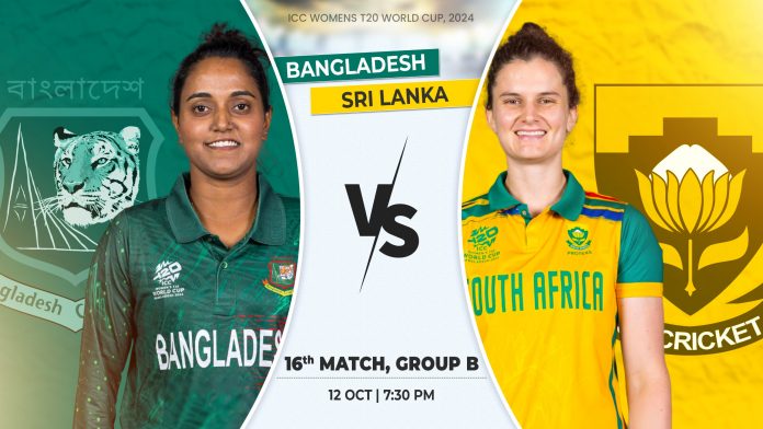 ICC Womens T20 World Cup, 2024: Bangladesh Women vs South Africa Women, 16th Match, Group B, Prediction, Pitch Report, Playing XI