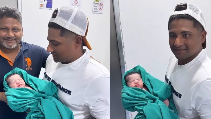 Sarfaraz Khan, an Indian cricketer, has become father to a baby boy