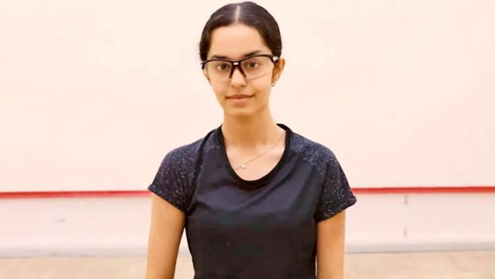 Anahat Singh wins the PSA Challenger title at the Costa North Coast Open