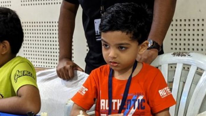 Three-year-old Bengali Anish Sarkar is the youngest FIDE-rated chess player ever