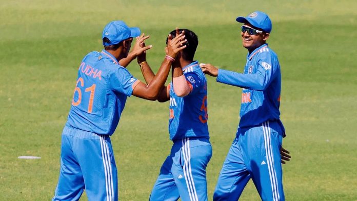 India advances to the semi-finals after crushing the UAE by 10 wickets