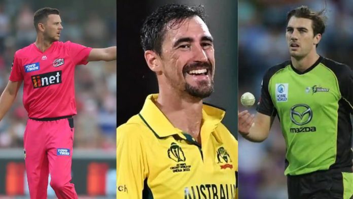 Mitchell Starc, Pat Cummins, and Josh Hazlewood have been included to the BBL 14 Supplementary Lists