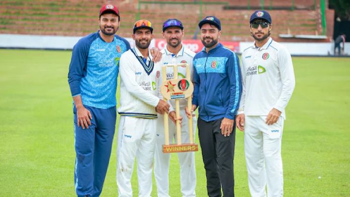 Afghanistan defeats Zimbabwe to record its first-ever multi-Test bilateral series victory