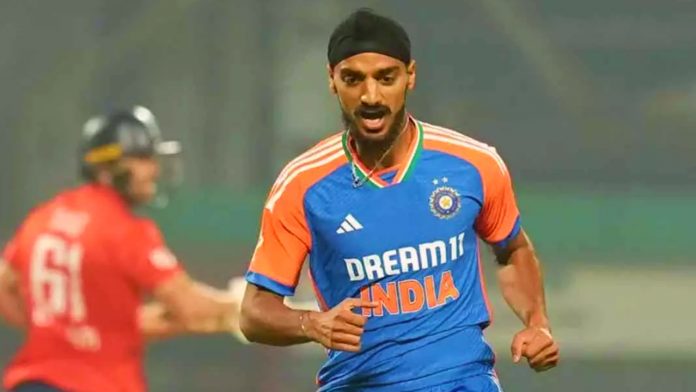 Arshdeep Singh is three wickets away from hitting 100 wickets in T20Is as the fastest pacer