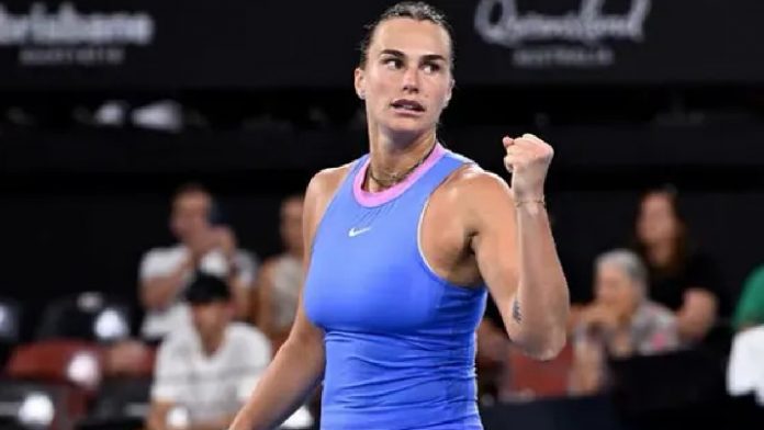 Aryna Sabalenka, the world number one, sets up a match against Russian teenager Mirra Andreeva in the Brisbane semi-final