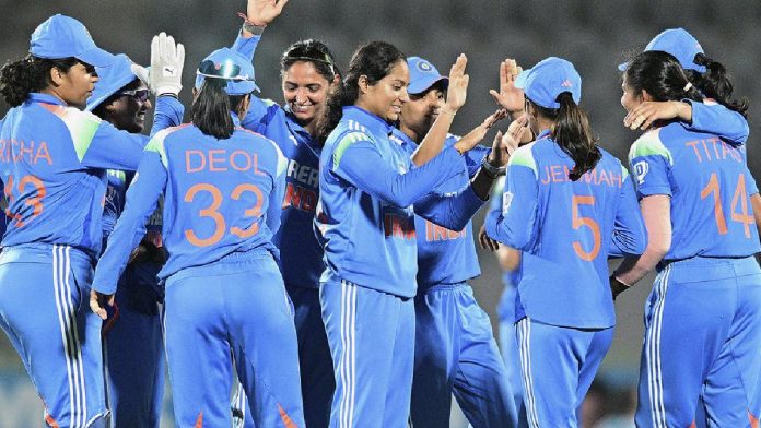 Leading Smriti Mandhana while Harmanpreet and Renuka Singh took a break against Ireland Women