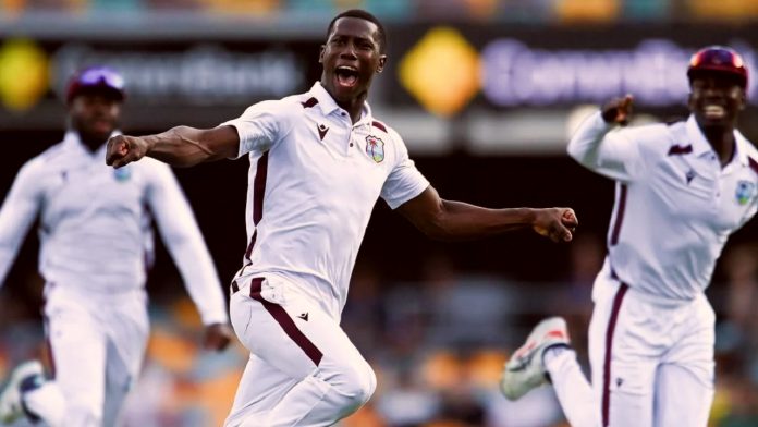 West Indies defeats Pakistan by 120 runs with a Warrican five-four to tie the series at 1-1