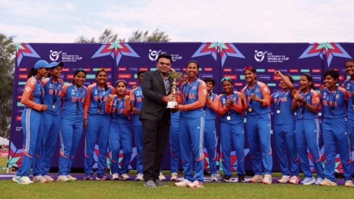 Massive Cash Award for Under-19 Women's T20 World Cup Winning Team Announced by BCCI