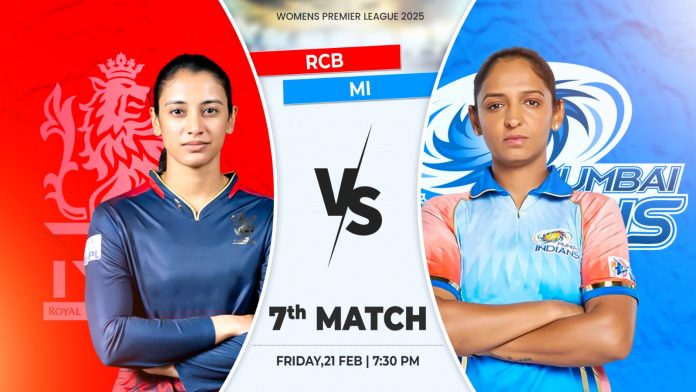 WPL 2025: Royal Challengers Bengaluru Women vs Mumbai Indians Women, 7th Match, Prediction, Pitch Report, Playing XI