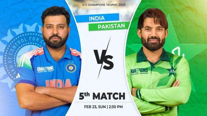 ICC Champions Trophy 2025: Pakistan vs India, 5th Match, Group A, Prediction, Pitch Report, Playing XI