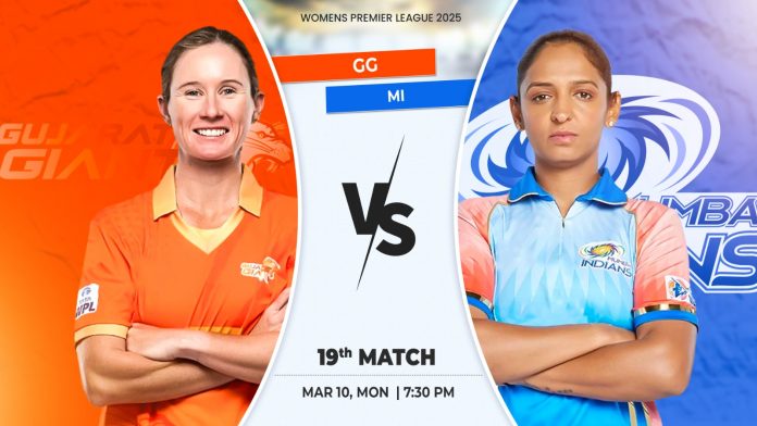 WPL 2025: Mumbai Indians Women vs Gujarat Giants Women, 19th Match, Prediction, Pitch Report, Playing XI