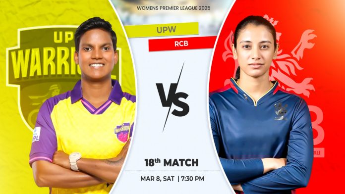 WPL 2025: UP Warriorz Women vs Royal Challengers Bengaluru Women, 18th Match, Prediction, Pitch Report, Playing XI