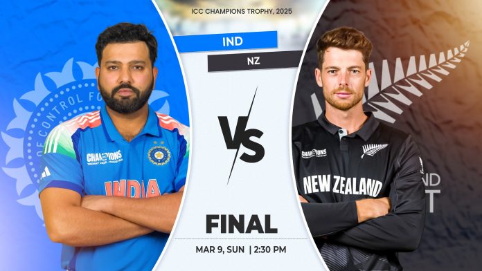 ICC Champions Trophy 2025: India vs New Zealand, Final, Prediction, Pitch Report, Playing XI